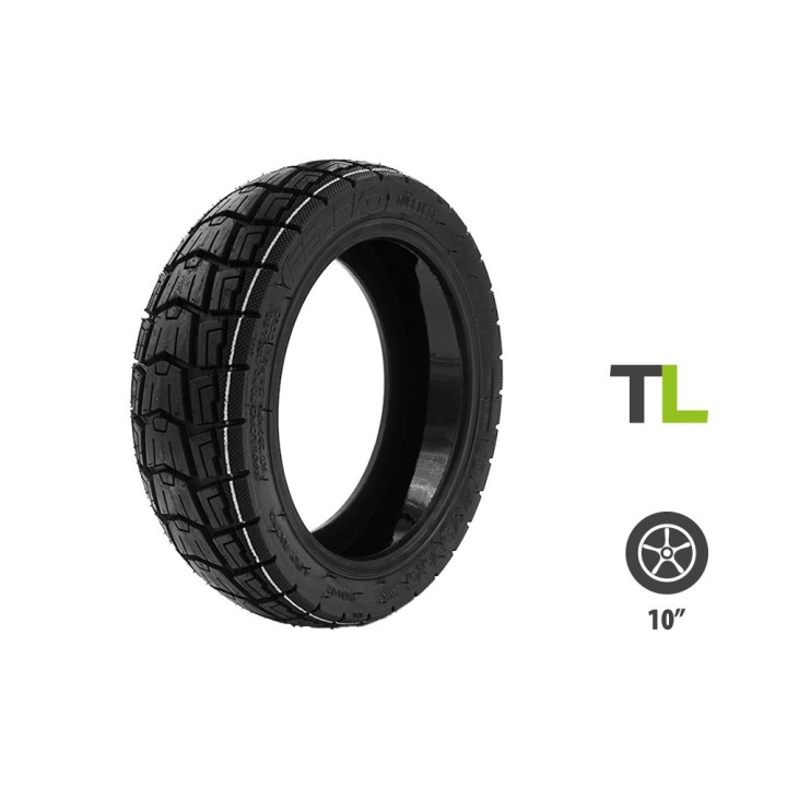 Pneu 10x2.75-6.5 tubeless gel anti crevaison Urbanglide E-cross