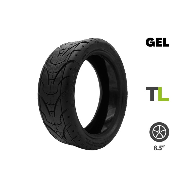 Pneu 70/50-6.1 (8.5x3-6.1) tubeless gel anti crevaison Dualtron Aminia