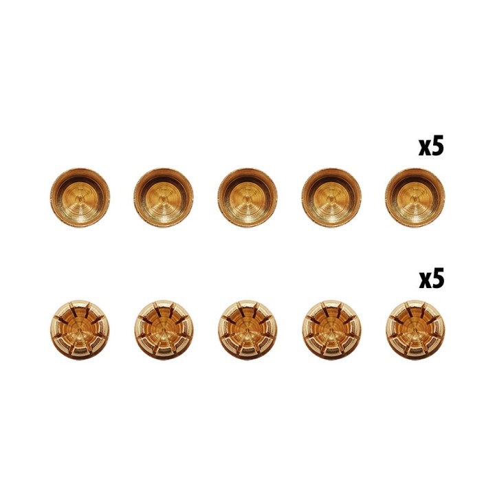Connecteurs banane 8mm x10 pcs (5 male + 5 femelles)