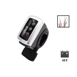 Gachette accelerateur indicateur batterie 48V