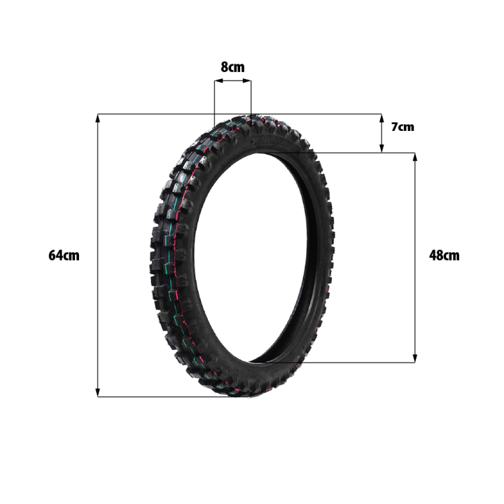Pneu 90/90-19 tubetype off road Sur-ron Lightbee Talaria
