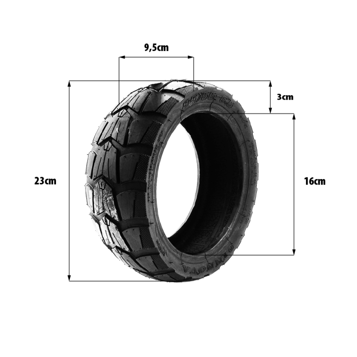 Pneu 85/55-6.5 tubeless Urbanglide E-cross/Smartgyro Rockway