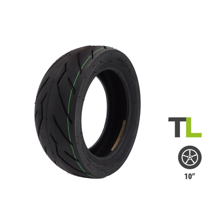 Pneu 80/65-6 tubeless route renforcé