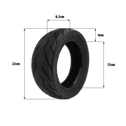 Pneu 80/65-6 tubeless route renforcé