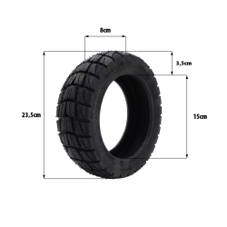 Pneu 80/65-6 (255X80) tubeless off road renforcé