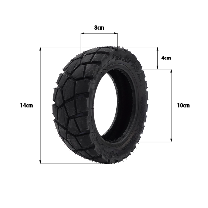 Pneu 9x3.00-5.5 tubeless off road Kukirin G2 Pro (version 2024)