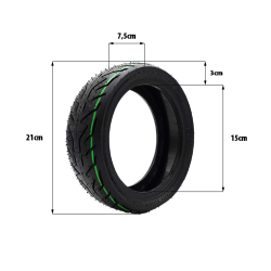 Pneu 9x2.50-6 tubeless gel anti crevaison CST pour Nami Stellar
