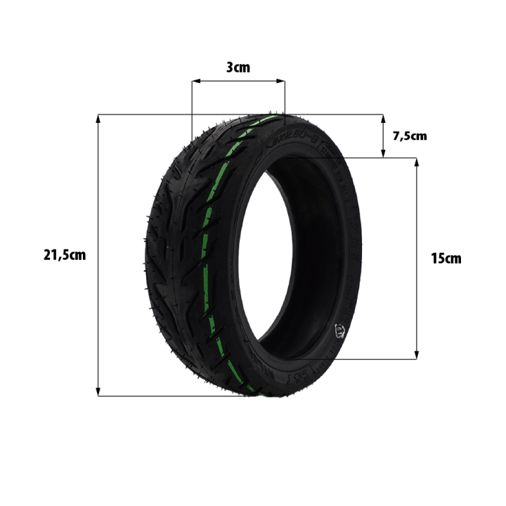 Pneu 9x2.50-6 Tubeless Nami Stellar CST
