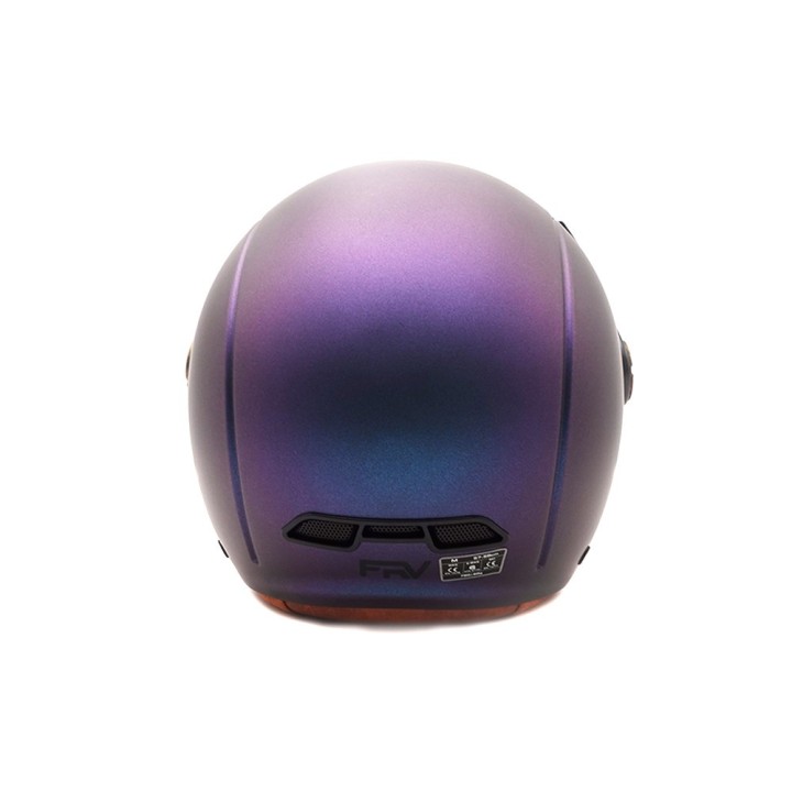 Casque JET  bleu mat caméléon (taille XS à XXL) (L)