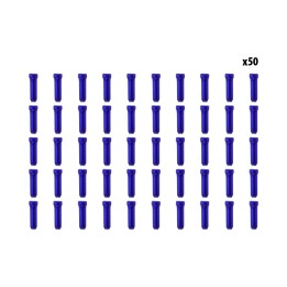 Arrets de cables bleu x50 pcs