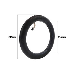 Chambre a air 8.5x2 diametre 156mm valve 70x45